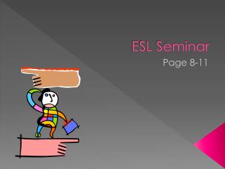 ESL Seminar