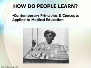 HOW DO PEOPLE LEARN?