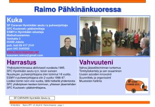 Raimo Pähkinänkuoressa