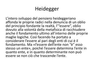 Heidegger