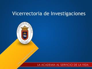 Vicerrectoria de Investigaciones