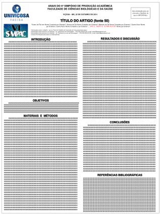 TÍTULO DO ARTIGO (fonte 50)