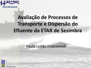 Avaliação de Processos de Transporte e Dispersão do Efluente da ETAR de Sesimbra