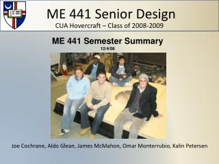 ME 441 Senior Design
