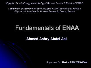 Fundamentals of ENAA