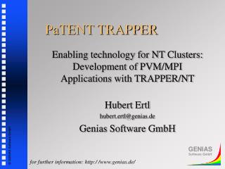 PaTENT TRAPPER