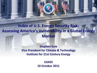 Energy Security: 4 Decades of “It’s a Problem”