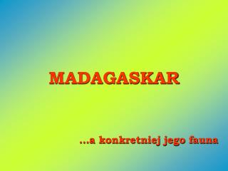 MADAGASKAR