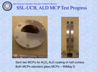 SSL-UCB, ALD MCP Test Progress