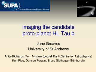 imaging the candidate proto-planet HL Tau b