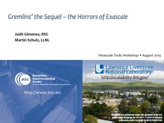 Gremlins’ the Sequel – the Horrors of Exascale