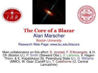 The Core of a Blazar