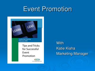 Event Promotion