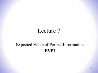 Lecture 7