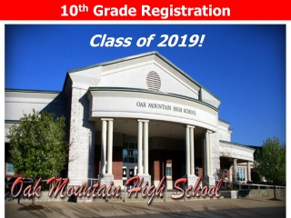 10 th Grade Registration