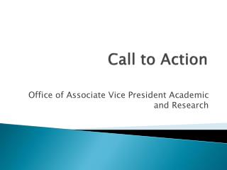 Call to Action