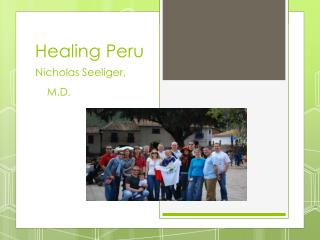 Healing Peru