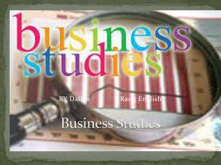 Business Studies
