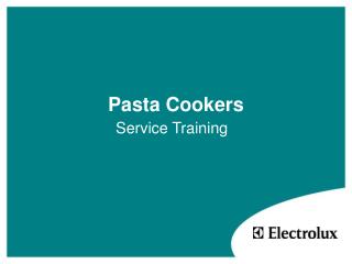 Pasta Cookers