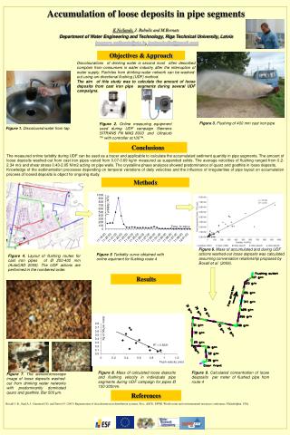 Accumulation of loose deposits in pipe segments K.Neilands , J. Rubulis and M.Bernats