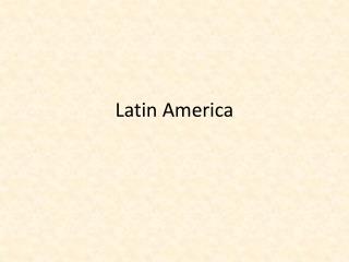 Latin America