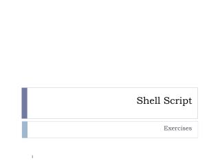 Shell Script