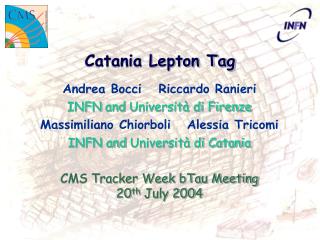 Catania Lepton Tag
