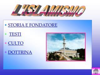 L'ISLAMISMO