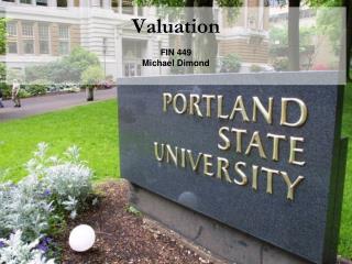 Valuation