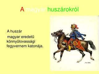 A magyar huszárokról