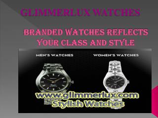 Glimmerlux Watches Reflect Your Style