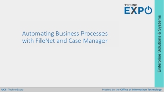Automating Business Processes with FileNet and Case Manager
