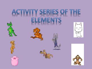 Activity Series of the Elements