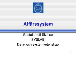 Affärssystem