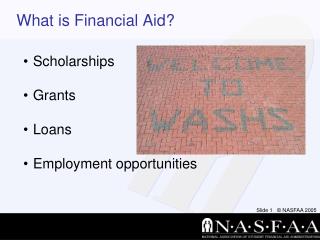 What is Financial Aid?