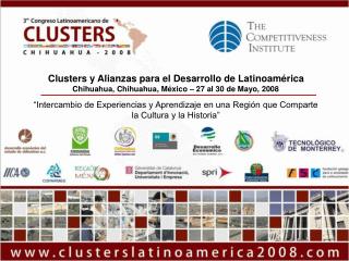 Clusters y Alianzas para el Desarrollo de Latinoamérica