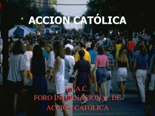 ACCION CATÓLICA