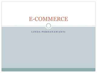 E-COMMERCE