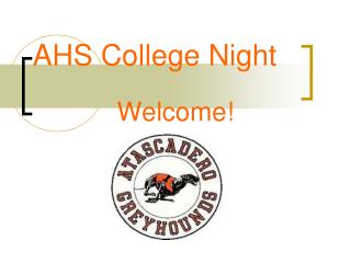 AHS College Night