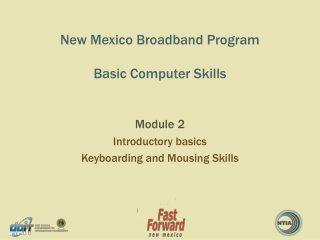 New Mexico Broadband Program Basic Computer Skills