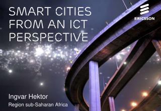 Smart cities from an ict perspective