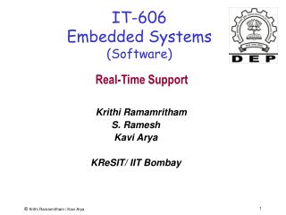 IT-606 Embedded Systems (Software)