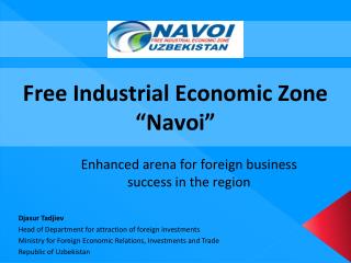 Free Industrial Economic Zone “Navoi”