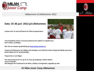 Velkommen til Lillehammer 2012