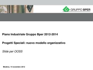 Modena, 14 novembre 2012