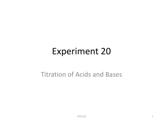 Experiment 20