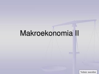 Makroekonomia II