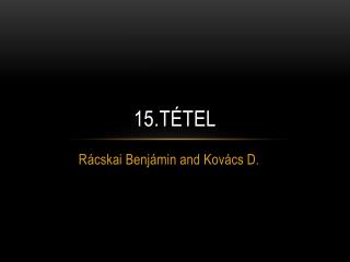 15.tétel