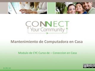 Mantenimiento de Computadora en Casa