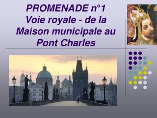 PROMENADE n ° 1 Voie royale - de la Maison municipale au P ont Charles